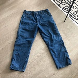 Fleece lined Wrangler Jeans